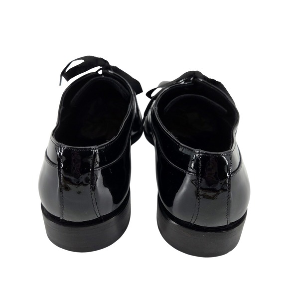 Suit Supply Mens Tuxedo Dress Shoes Oxfords Black Patent Leather US Size 9 - Picture 4 of 9
